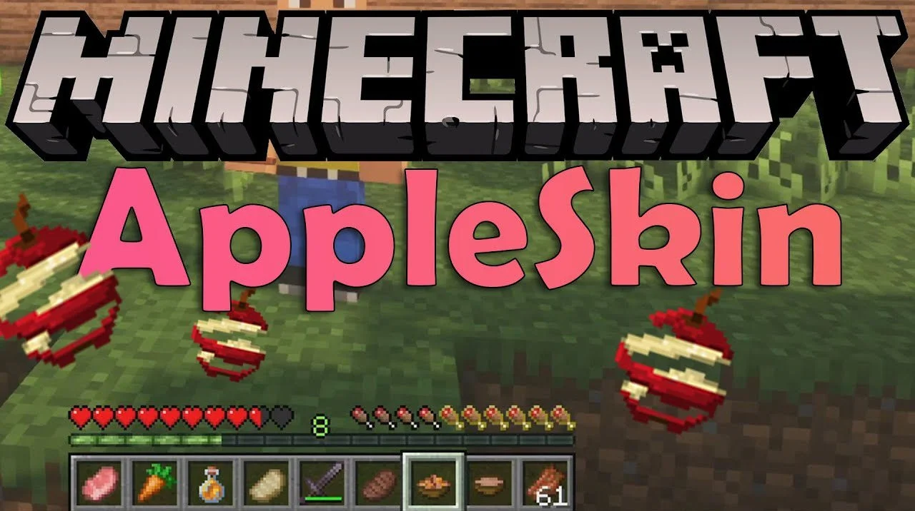 AppleSkin Ekran Görüntüsü 1 - Minecraft