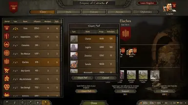 Diplomacy Ekran Görüntüsü 1 - Mount & Blade II: Bannerlord