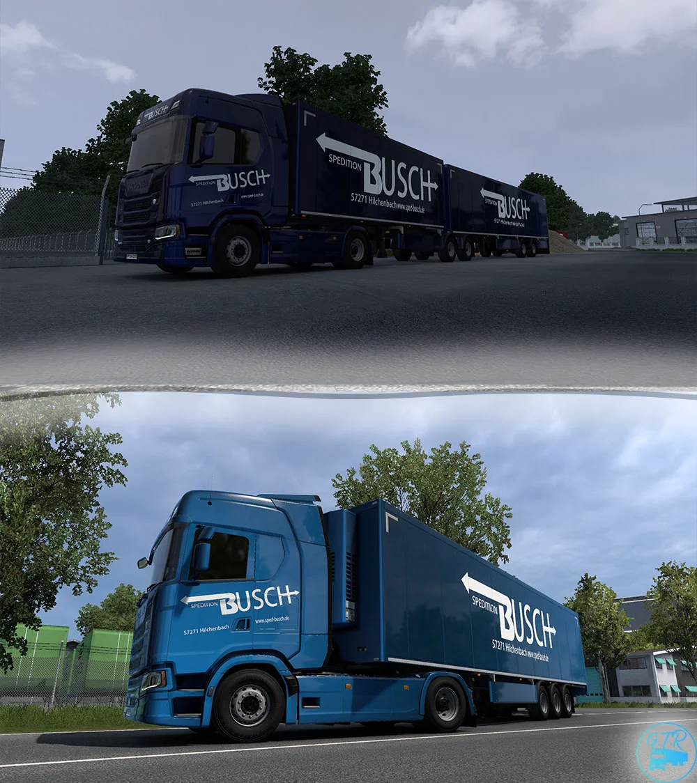 Skin Pack Busch Ekran Görüntüsü 1 - Euro Truck Simulator 2
