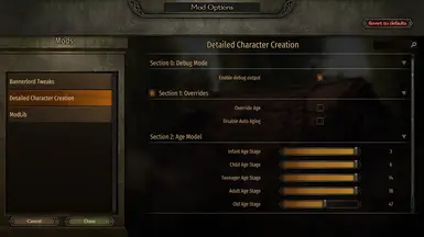 Detailed Character Creation Ekran Görüntüsü 1 - Mount & Blade II: Bannerlord