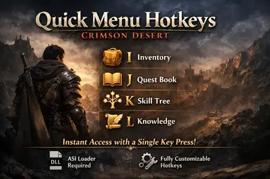 Quick Menu Hotkeys