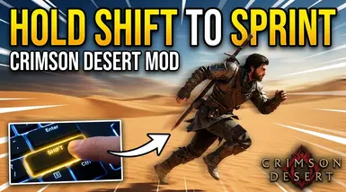 CDSprintHold - Hold SHIFT to Sprint