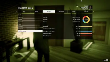 Grand Theft Auto V Enhanced Edition - 100 Save Game Ekran Görüntüsü 1 - Grand Theft Auto V