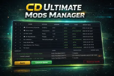 Crimson Desert Ultimate Mods Manager (Accepts all type of mods) - Crimson Desert Mod