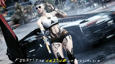 KS- UV Texture Framework Ekran Görüntüsü 1 - Cyberpunk 2077
