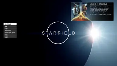 Cleanfield - No-Intro and Clean Menu Fix Ekran Görüntüsü 3 - Starfield