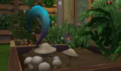 A.I. Upscaled Gardening - The Sims 4 Mod