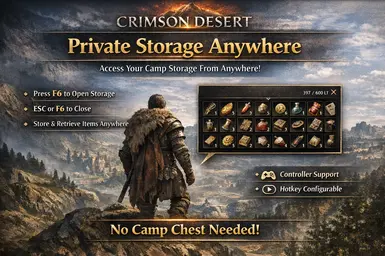 PrivateStorageAnywhere - Crimson Desert Mod