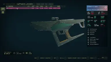 StarUI Inventory - Free Lanes Compatibility Patch Ekran Görüntüsü 1 - Starfield