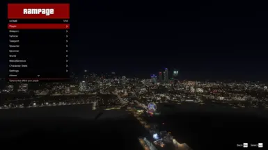 Rampage Trainer Enhanced - Grand Theft Auto V Mod