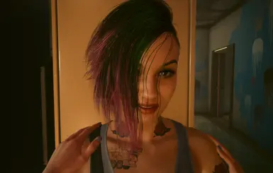 Judy Romanced Enhanced Ekran Görüntüsü 1 - Cyberpunk 2077