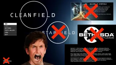Cleanfield - No-Intro and Clean Menu Fix