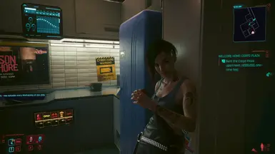 Judy Romanced Enhanced Ekran Görüntüsü 2 - Cyberpunk 2077