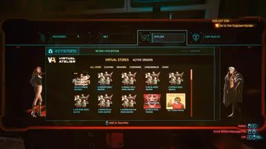 Virtual Atelier Ekran Görüntüsü 1 - Cyberpunk 2077