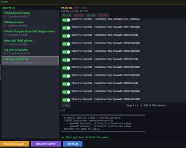 ALL Dye vendor Ekran Görüntüsü 1 - Crimson Desert