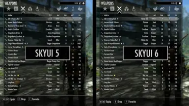 SkyUI Ekran Görüntüsü 1 - The Elder Scrolls V: Skyrim Special Edition