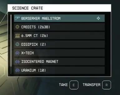 Davefield - Loot Container UI