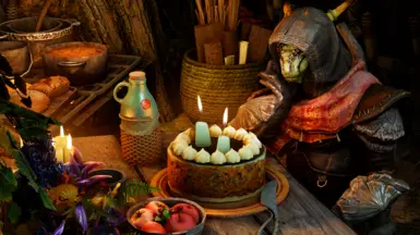 Xelzaz - Custom Fully Voiced Argonian Telvanni Follower