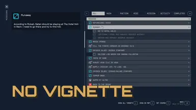 Compact Mission Menu Ekran Görüntüsü 1 - Starfield