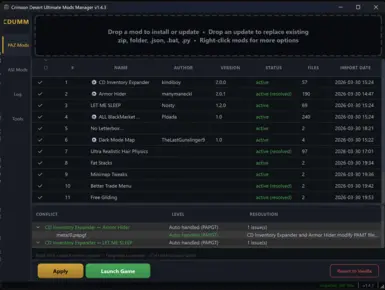 Crimson Desert Ultimate Mods Manager (Accepts all type of mods) Ekran Görüntüsü 1 - Crimson Desert