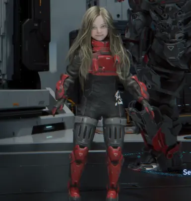 Remove Face Mask on Neo Kunoichi - Diana Outfit Modification - Ekran Görüntüsü 3 - Pragmata