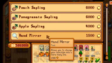 Fashion Sense Ekran Görüntüsü 9 - Stardew Valley