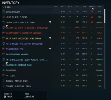 Astral UI - Starfield Mod