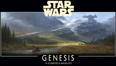 Star Wars Genesis - Total Conversion Modlist - Starfield Mod